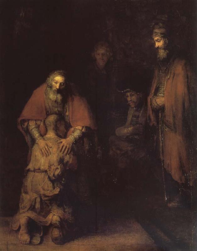 REMBRANDT Harmenszoon van Rijn Return of the veloren son